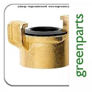 GEKA Plus/Messing Gewindestück 1 IG