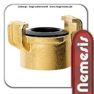 GEKA Plus/Messing Gewindestück 1 IG