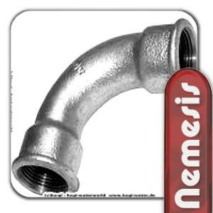 Temperguss Nr 2 Bogen Lang 90 G 1 Ig 2 86